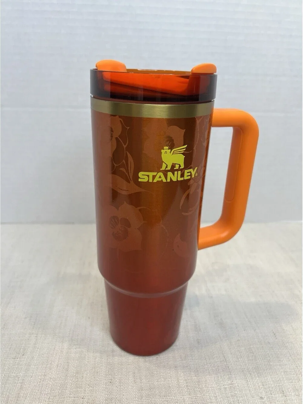 Stanley KAROL G 30oz Insulated Tumbler w/ Handle, Lid & Straw | Floral